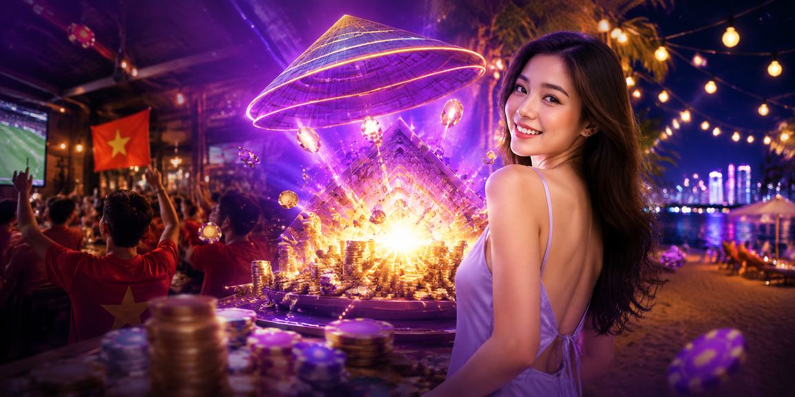 Người chơi cá cược trực tuyến tại Hà Nội với hình ảnh nón lá truyền thống